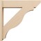 Ekena Millwork 7 1/2-in W x 32-in D x 32-in H Funston Slat Rough Cedar Woodgrain TimberThane Outlooker, Primed Tan OUTUR075X32X32FST24RCPR - alternate 5